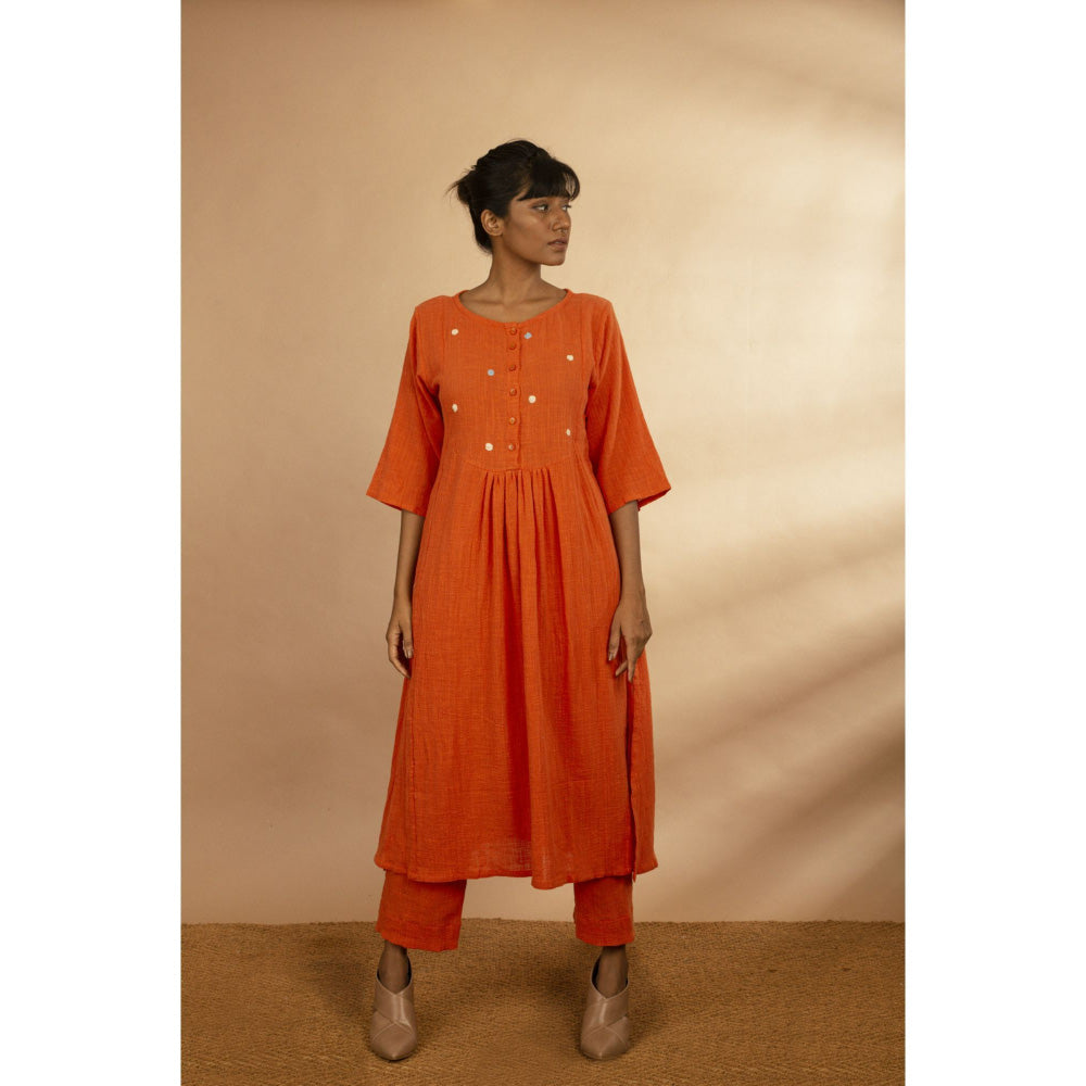 Silai Studio Dhartee Kurta With Pant for Women (Set of 2)