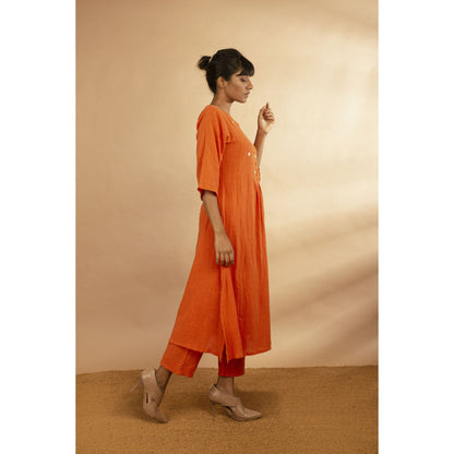 Silai Studio Dhartee Kurta With Pant for Women (Set of 2)