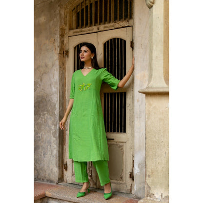 Silai Studio Firth Kurta and Pant (Set of 2)