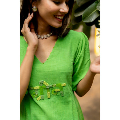 Silai Studio Firth Kurta and Pant (Set of 2)