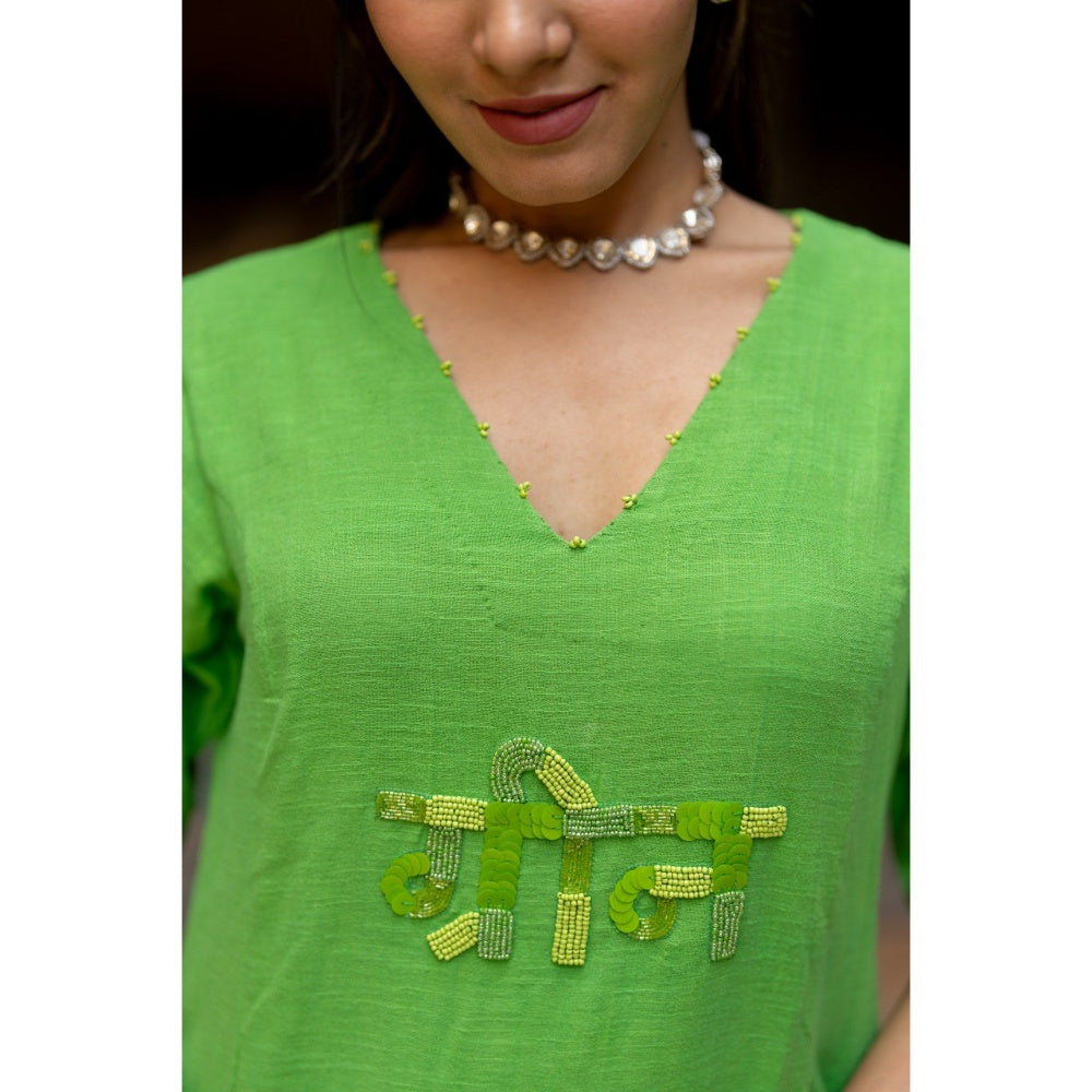Silai Studio Firth Kurta and Pant (Set of 2)
