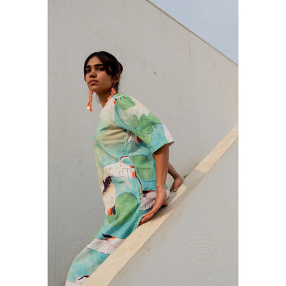 Silai Studio Birds Eye View Dress