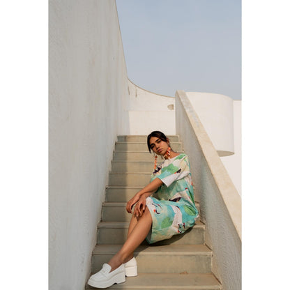 Silai Studio Birds Eye View Dress
