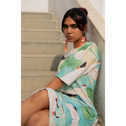 Silai Studio Birds Eye View Dress