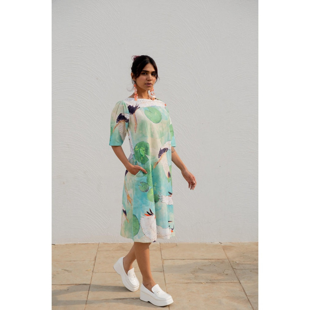 Silai Studio Birds Eye View Dress