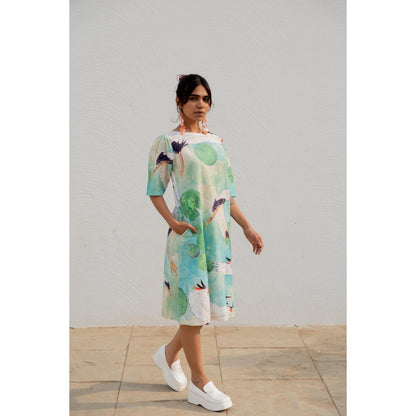 Silai Studio Birds Eye View Dress