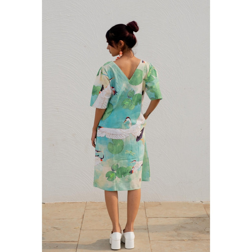 Silai Studio Birds Eye View Dress