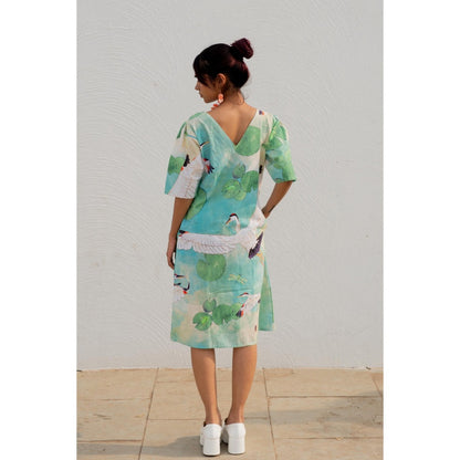 Silai Studio Birds Eye View Dress