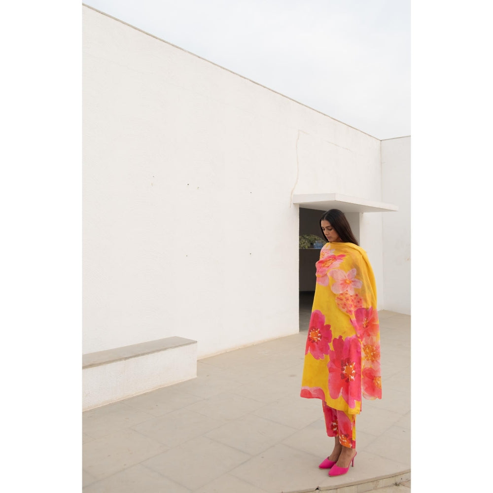 Silai Studio Floral Rhapsody Kurta