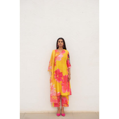Silai Studio Floral Rhapsody Kurta