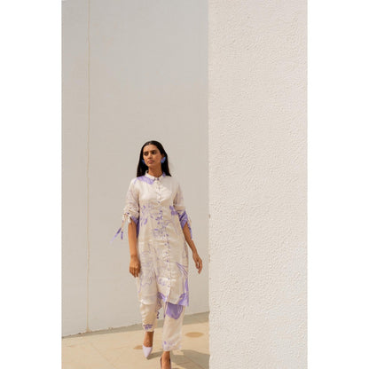 Silai Studio Beige Papeeta Kurta