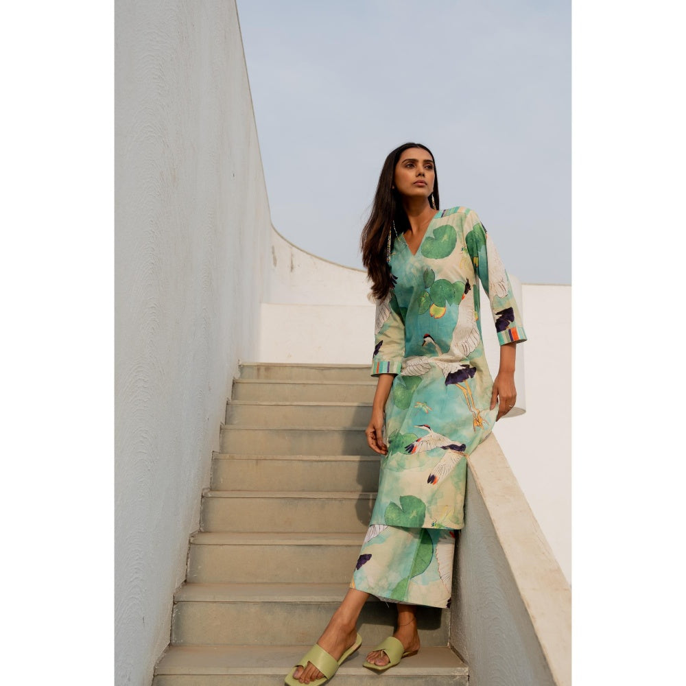 Silai Studio Birds Eye View Kurta