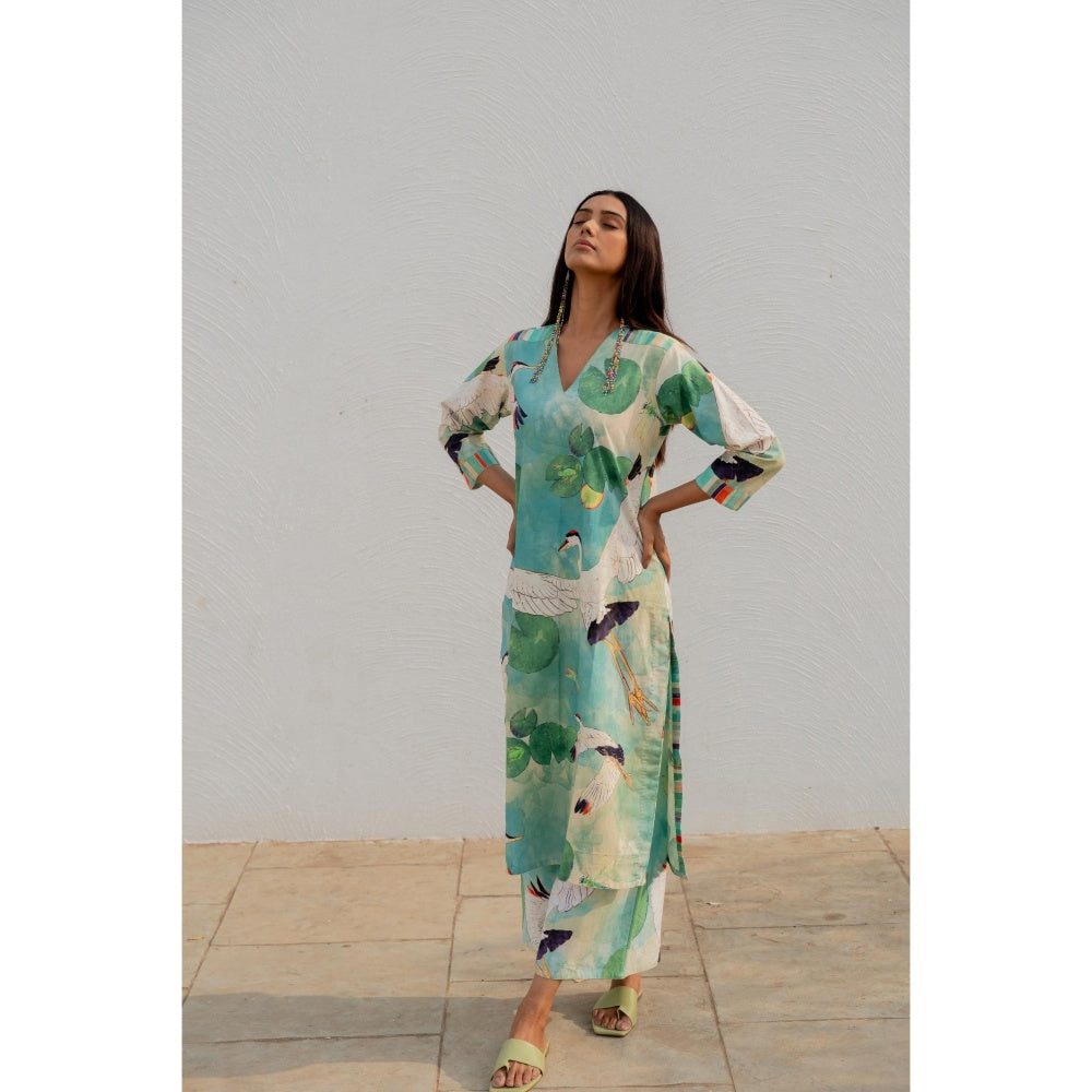 Silai Studio Birds Eye View Kurta