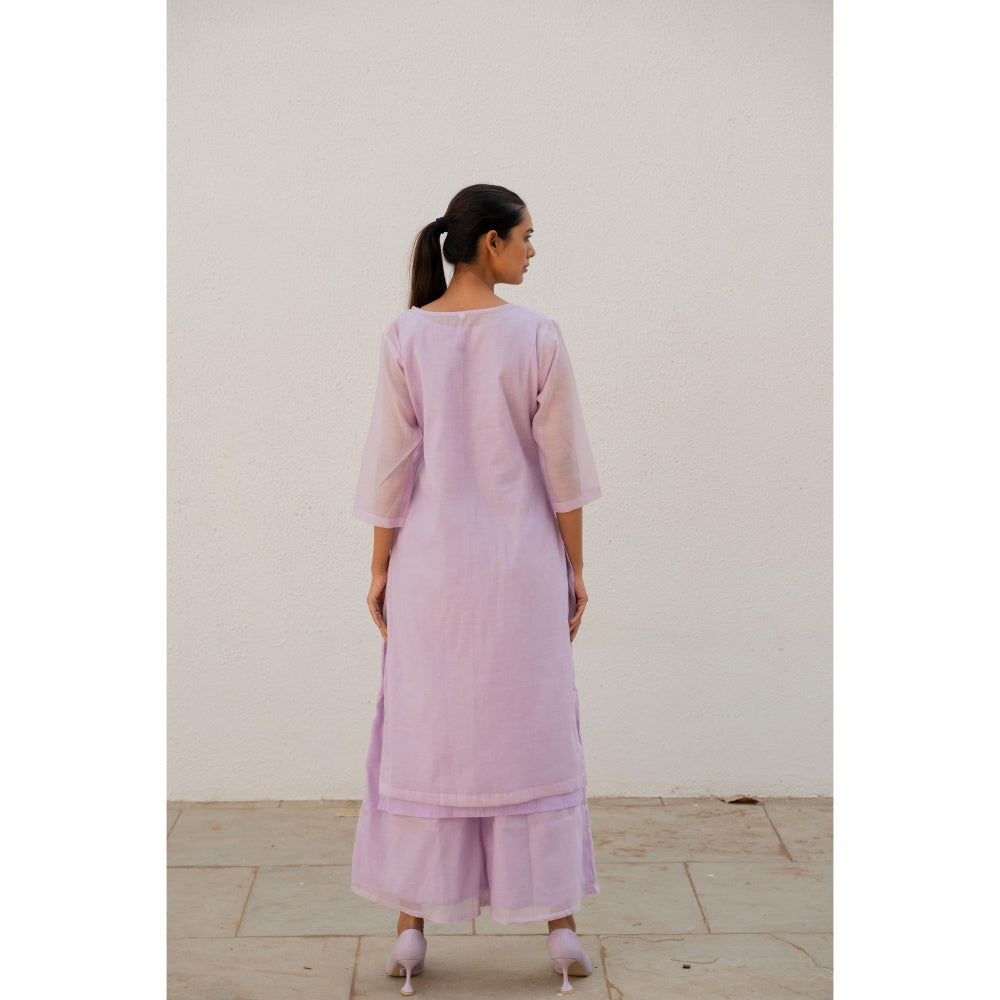Silai Studio Dragonfly On A Thistle Kurta with Palazzo (Set of 2)