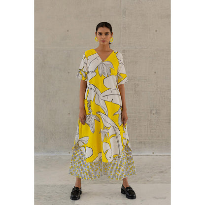Silai Studio Plantain Orchard Kurta