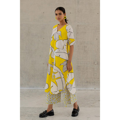 Silai Studio Plantain Orchard Kurta