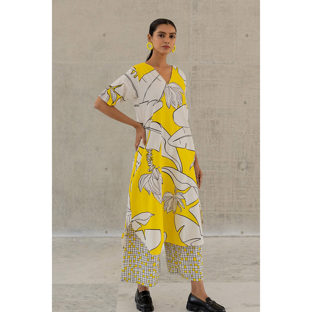 Silai Studio Plantain Orchard Kurta