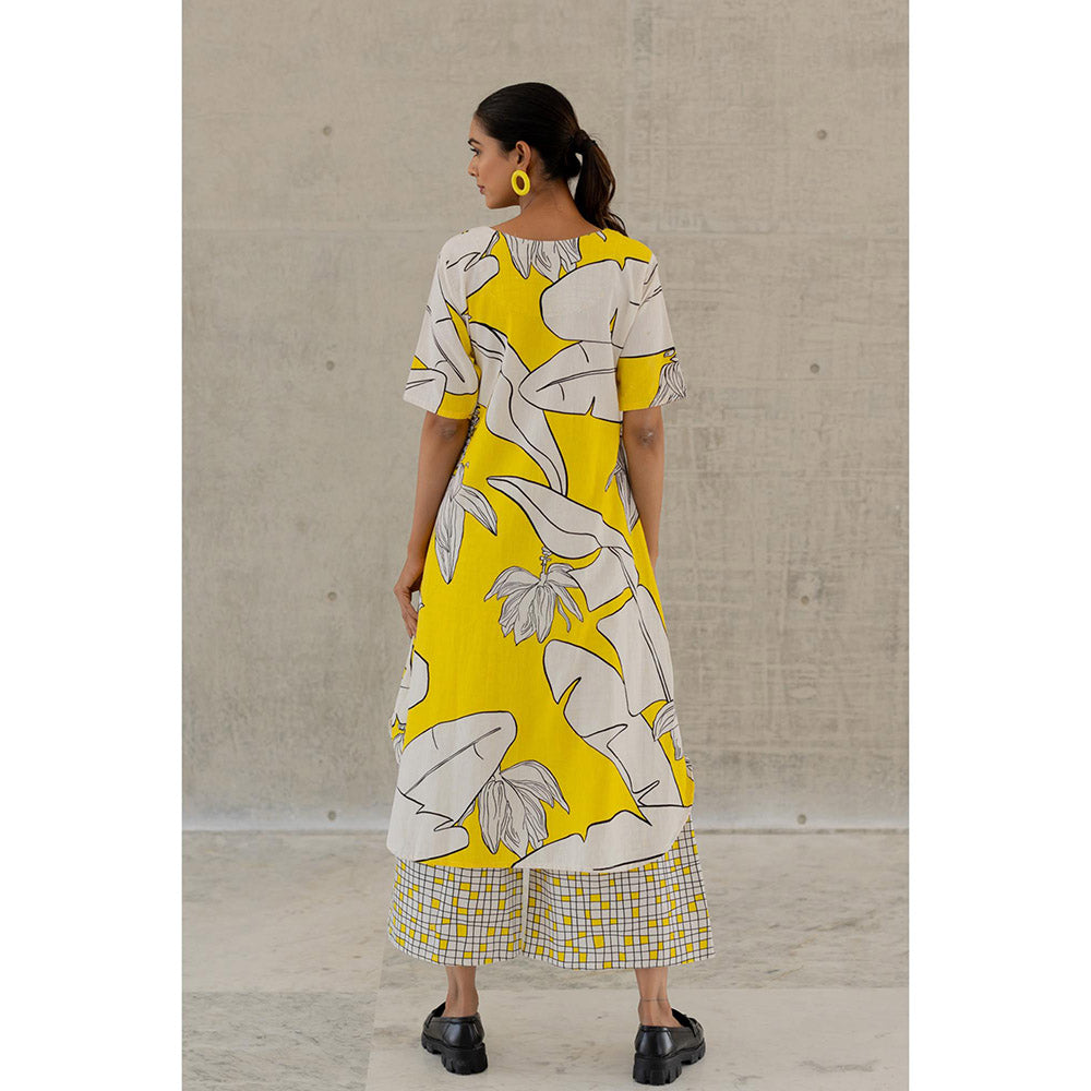Silai Studio Plantain Orchard Kurta