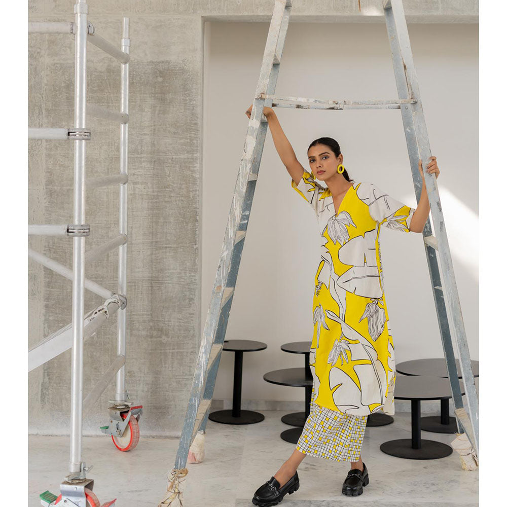 Silai Studio Plantain Orchard Kurta