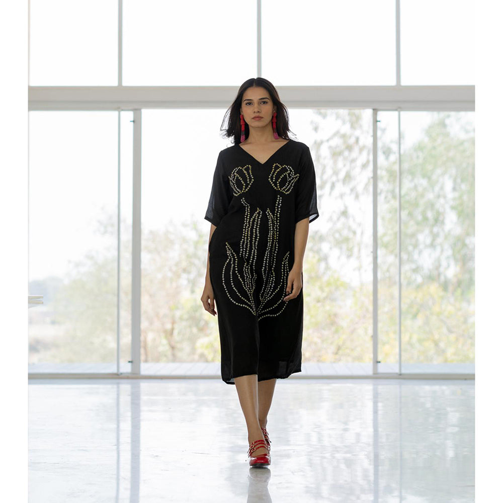 Silai Studio Shadow Tulips Dress