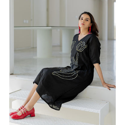 Silai Studio Shadow Tulips Dress