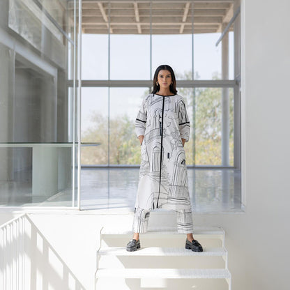 Silai Studio Arches and Avenues Kurta