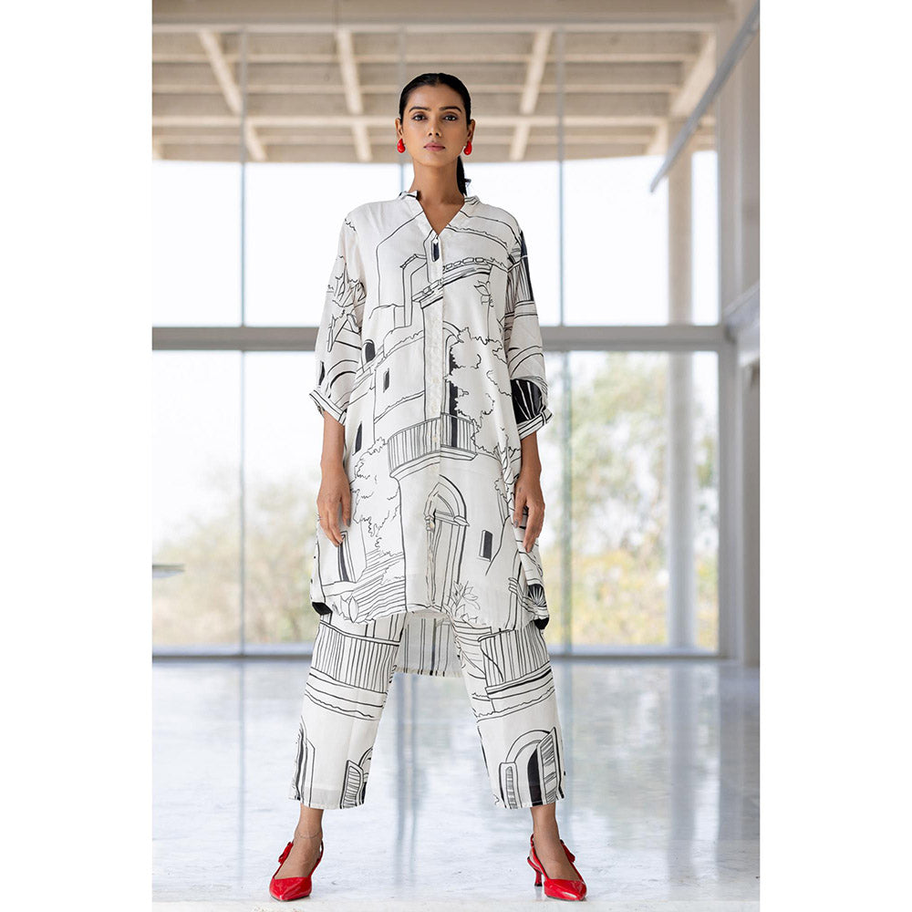 Silai Studio Mediterranean Lanes Co-Ord (Set of 2)