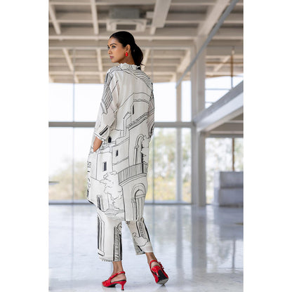 Silai Studio Mediterranean Lanes Co-Ord (Set of 2)
