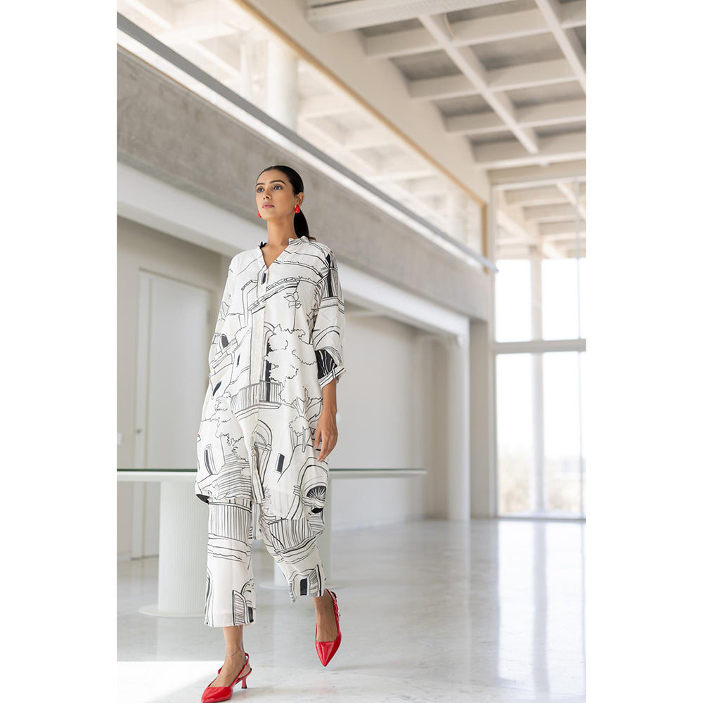 Silai Studio Mediterranean Lanes Co-Ord (Set of 2)