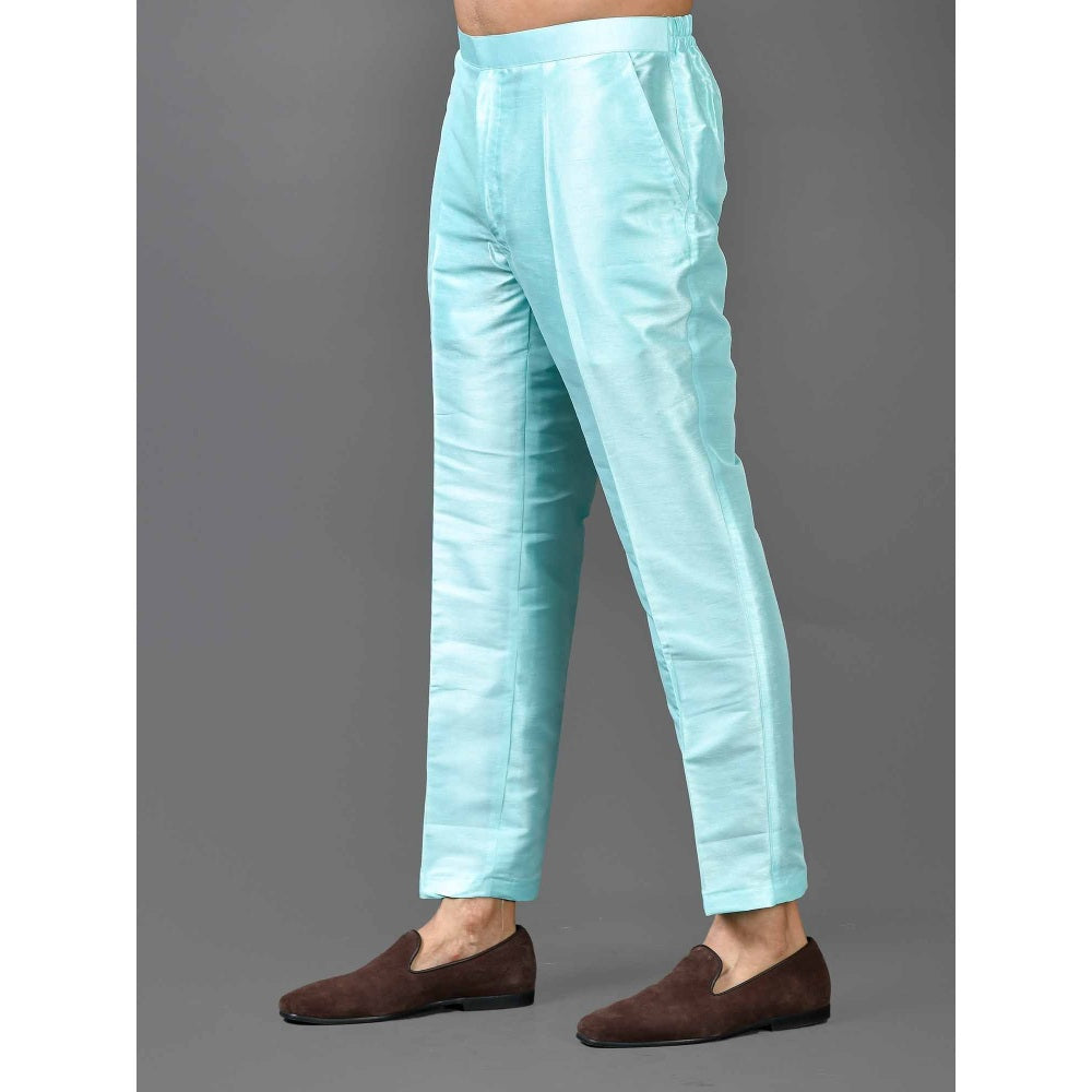 Simaaya Blue Premium Quality Silk Made Pyjamas