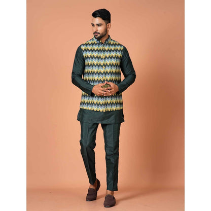 Simaaya Multi-Colour Premium Quality Cotton Blend Made Nehru Jacket