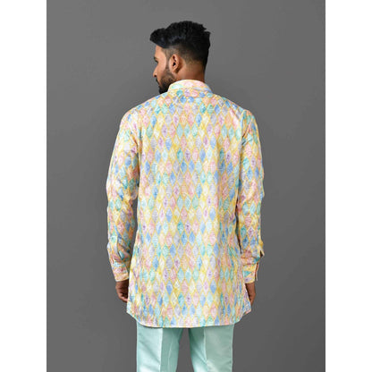Simaaya Multi-Colour Premium Quality Satin Made Short Kurta