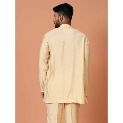 Simaaya Cream Premium Quality Cotton Made Short Kurta