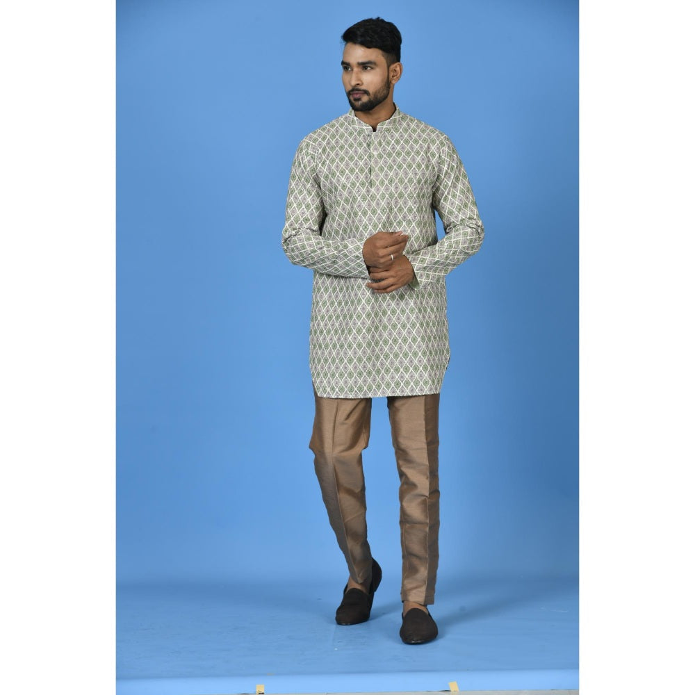 Simaaya Premium Quality Linen Made Kurta For Men- Multi-Color