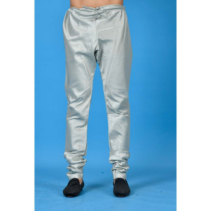 Simaaya Grey Premium Quality Silk Pyjama for Men