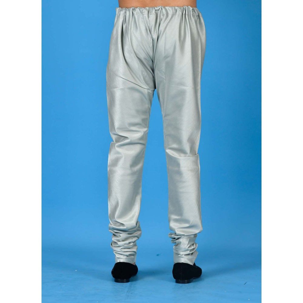 Simaaya Grey Premium Quality Silk Pyjama for Men