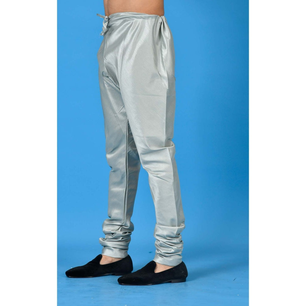 Simaaya Grey Premium Quality Silk Pyjama for Men