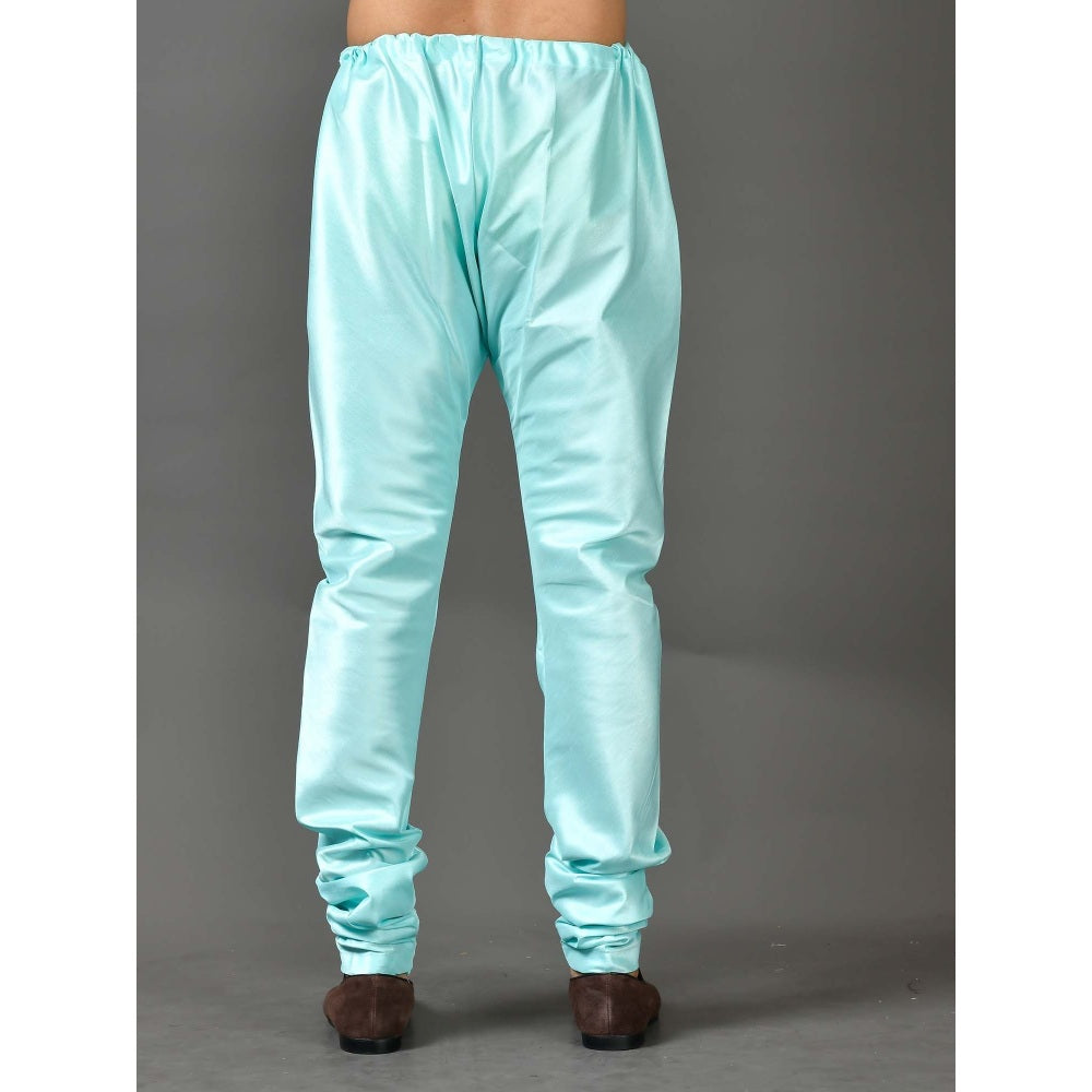 Simaaya Blue Premium Quality Silk Pyjama for Men