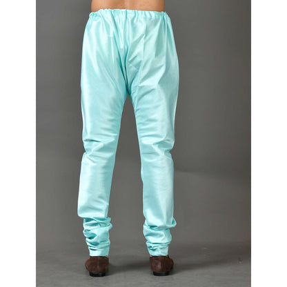 Simaaya Blue Premium Quality Silk Pyjama for Men