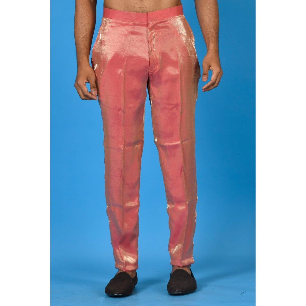 Simaaya Premium Quality Satin Made Bottoms for Men- Pink