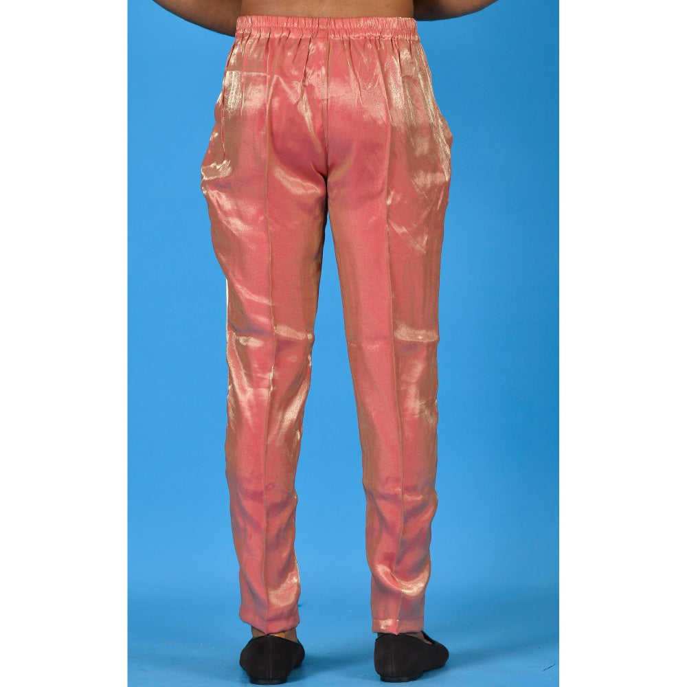 Simaaya Premium Quality Satin Made Bottoms for Men- Pink
