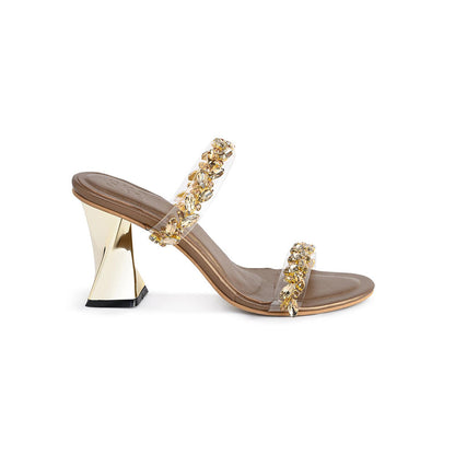 SKO Quartz Gold Heels