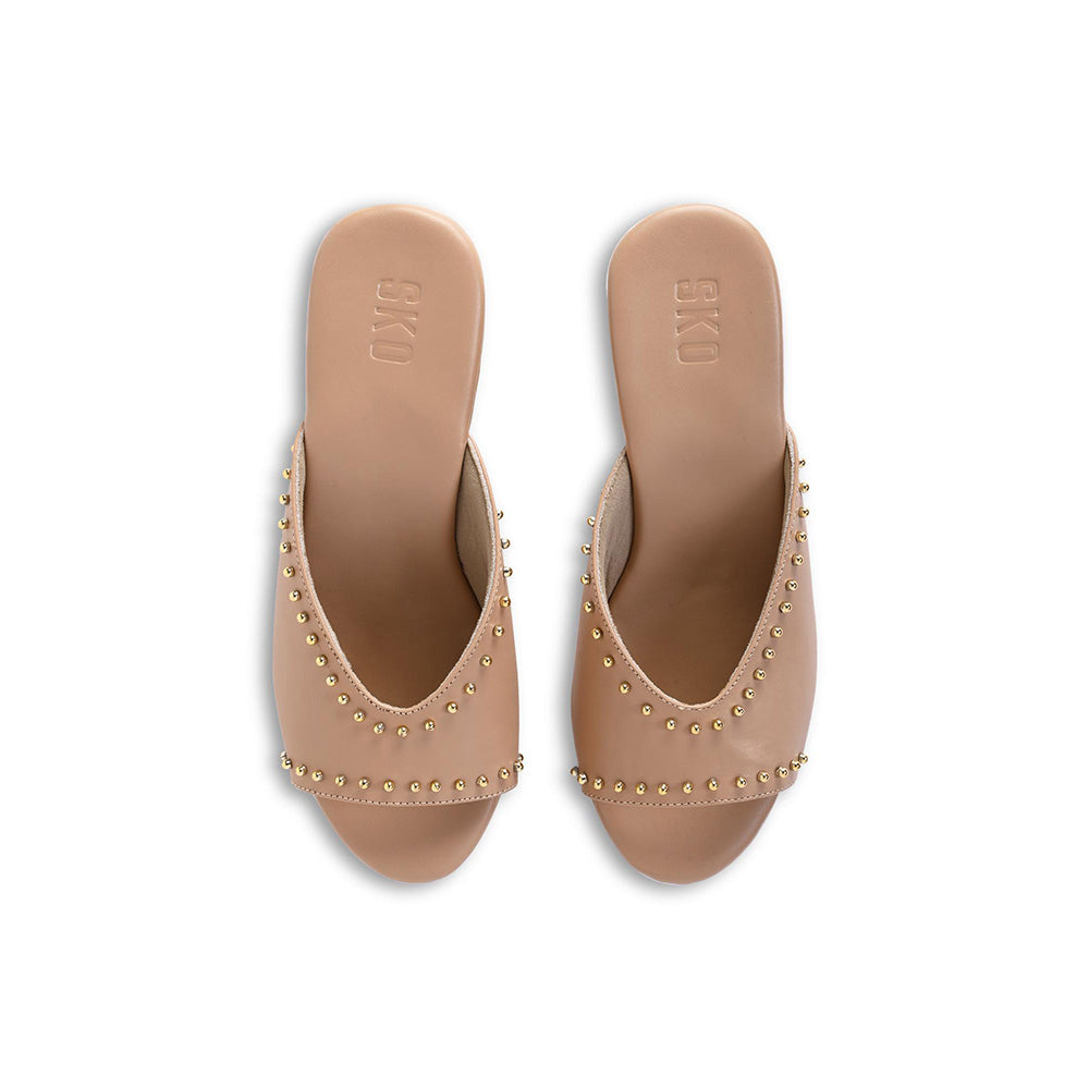 SKO Verona Nude Wedges