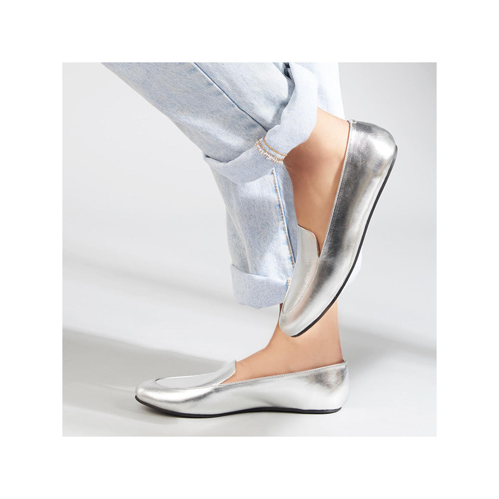 SKO Olivia Silver Loafers