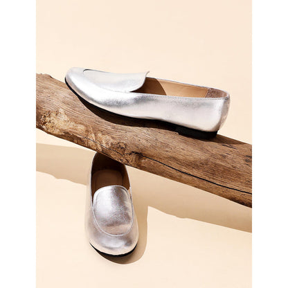 SKO Olivia Silver Loafers