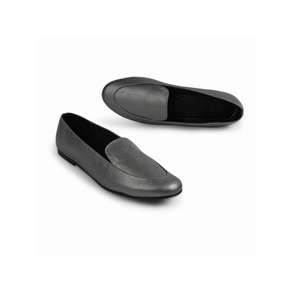 SKO Olivia Gunmetal Loafers