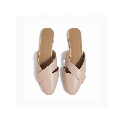 SKO Sarno Blush Mule Flats