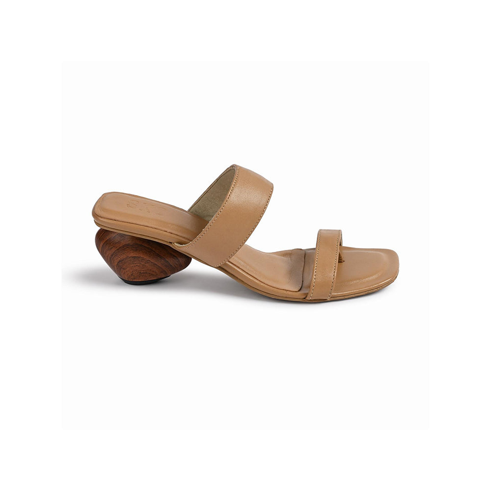 SKO Pebble Nude Heels