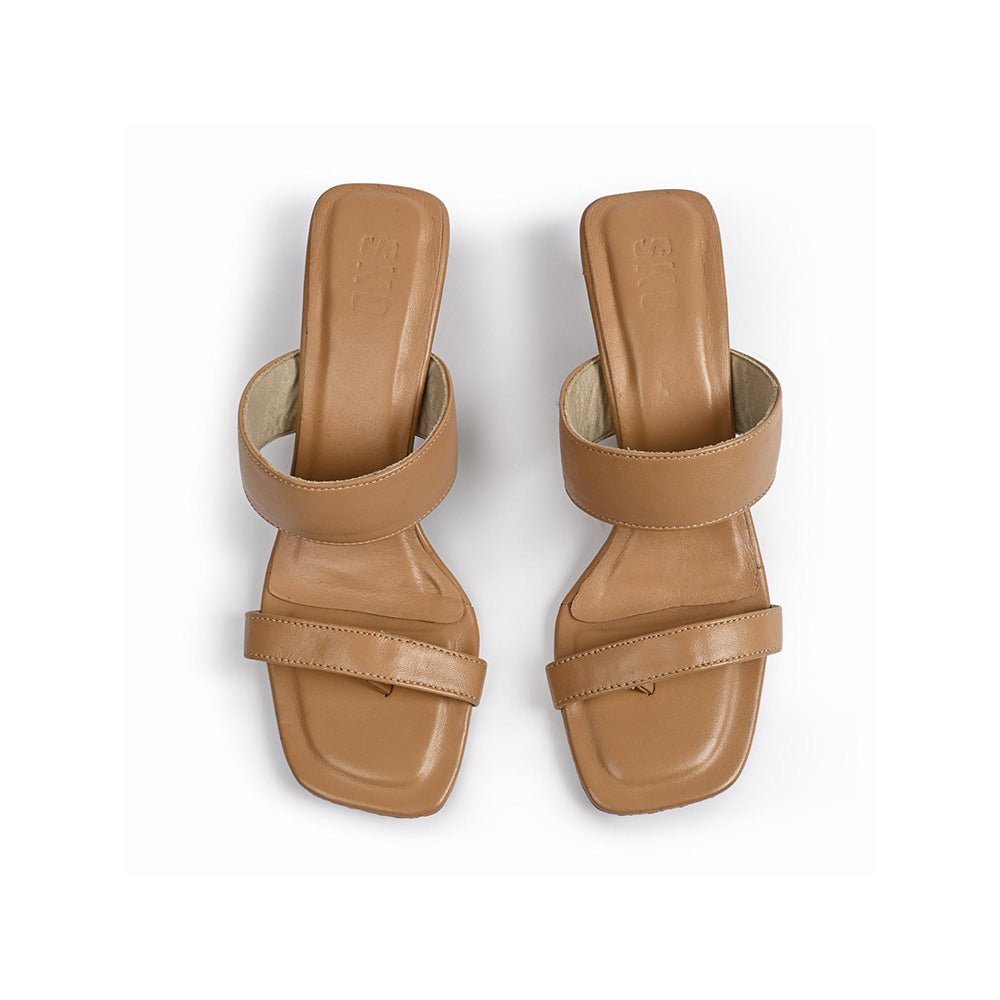 SKO Pebble Nude Heels