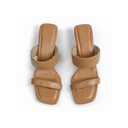 SKO Pebble Nude Heels